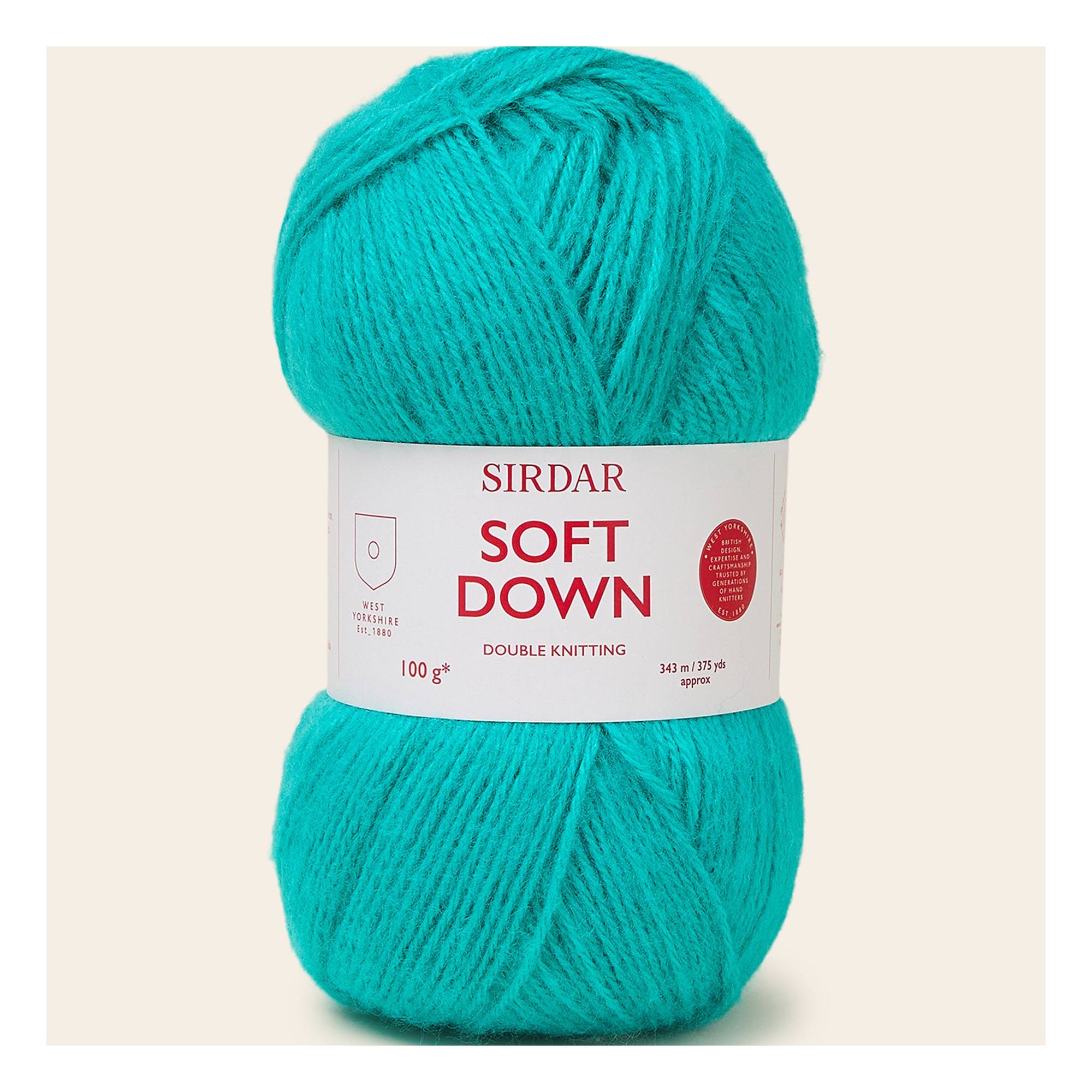 Sirdar Tender Teal Soft Down DK 100g
