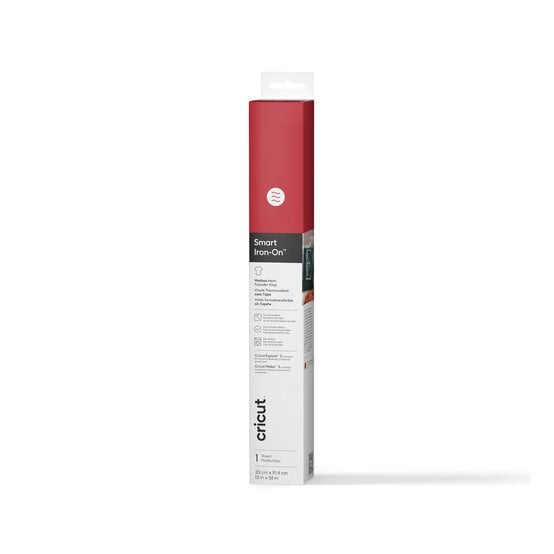 Cricut Red Smart Iron-On 13 x 36 Inches