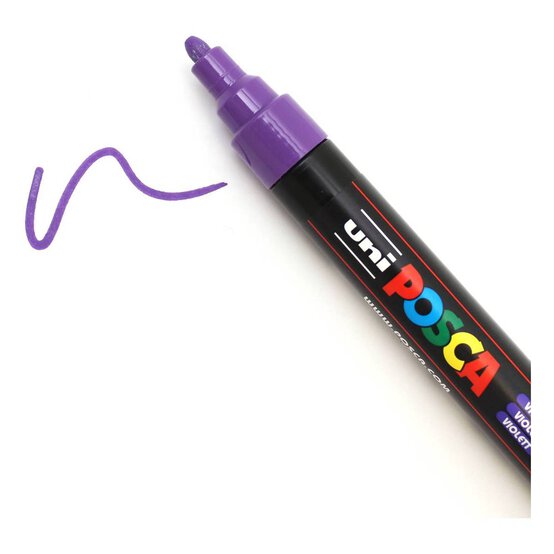 Uni-ball Purple Posca Marker PC-5M
