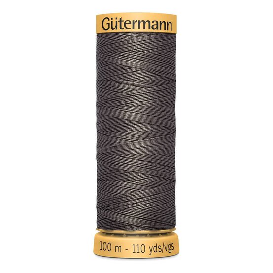 Gutermann Brown Cotton Thread 100m (1414)