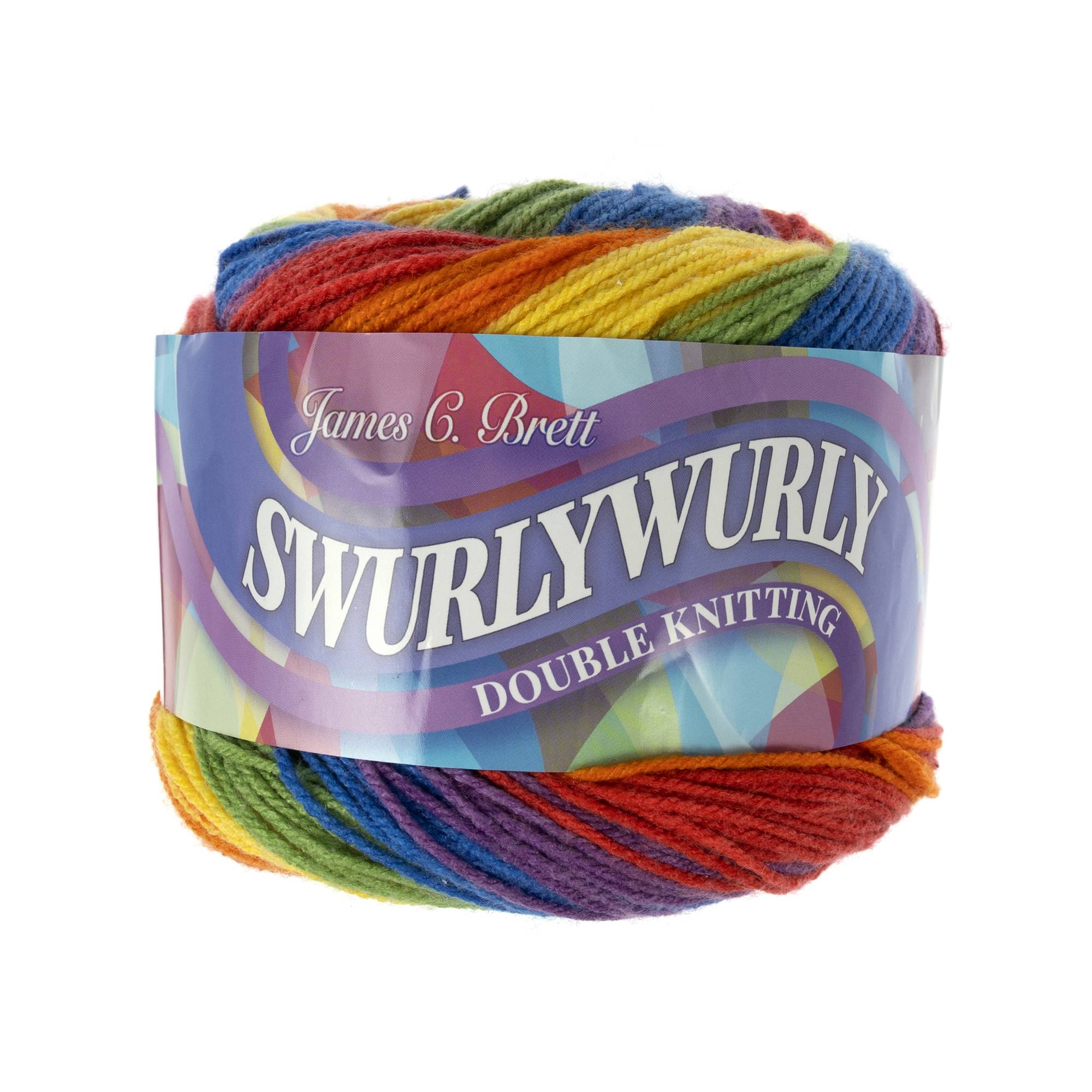 James C Brett Carnival Swurlywurly DK Yarn 200g