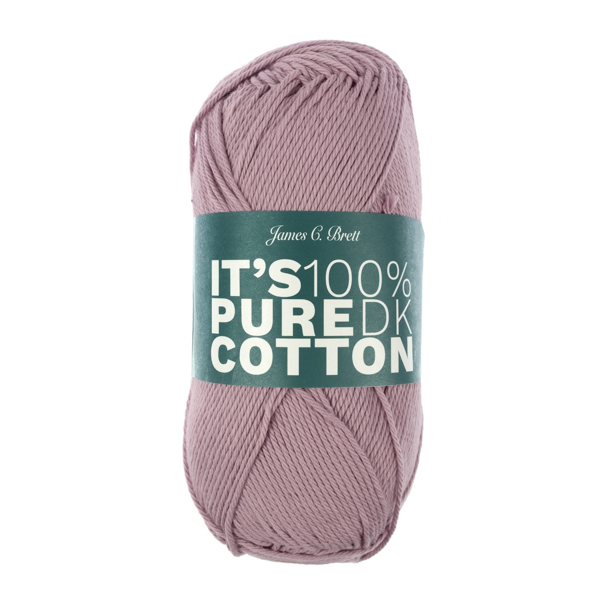 James C Brett Dusky Rose It’s Pure Cotton Yarn 100g