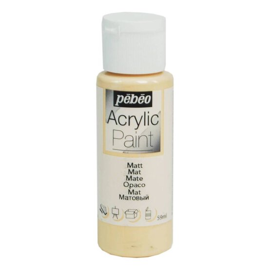 Pebeo Soft Skin Matt Acrylic Craft Paint 59ml