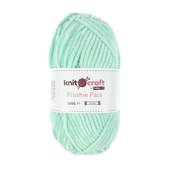 Knitcraft Mint Plushie Pals Yarn 100g