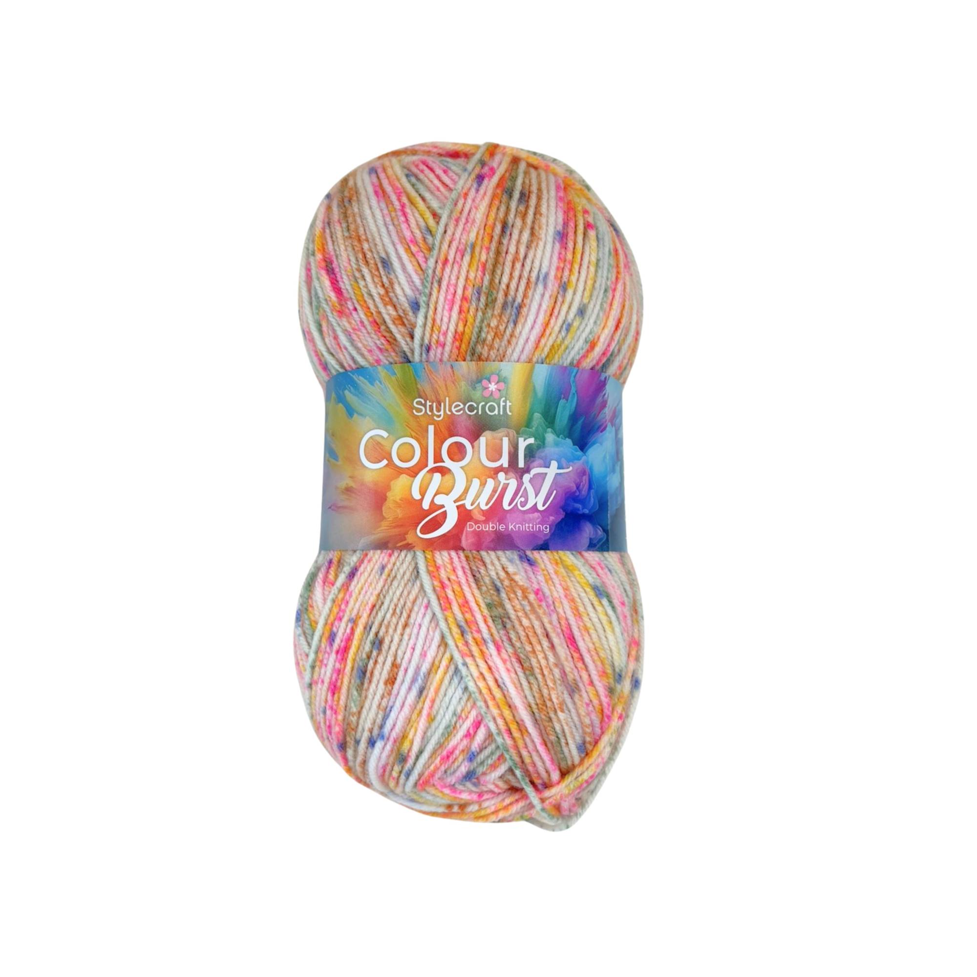Stylecraft Catherine Wheel Colour Burst DK 100g