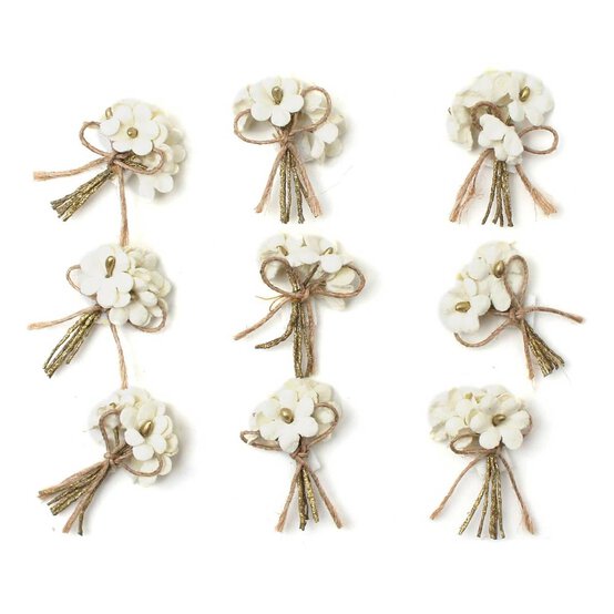 Moonlight Bouquet Paper Flowers 9 Pack