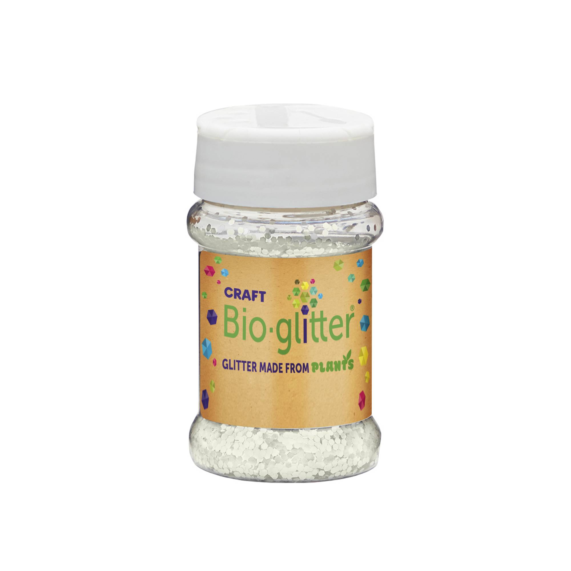 White Craft Bioglitter Shaker 40g