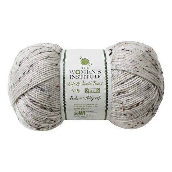 Women's Institute Marl Soft and Smooth Tweed Aran Yarn 400g