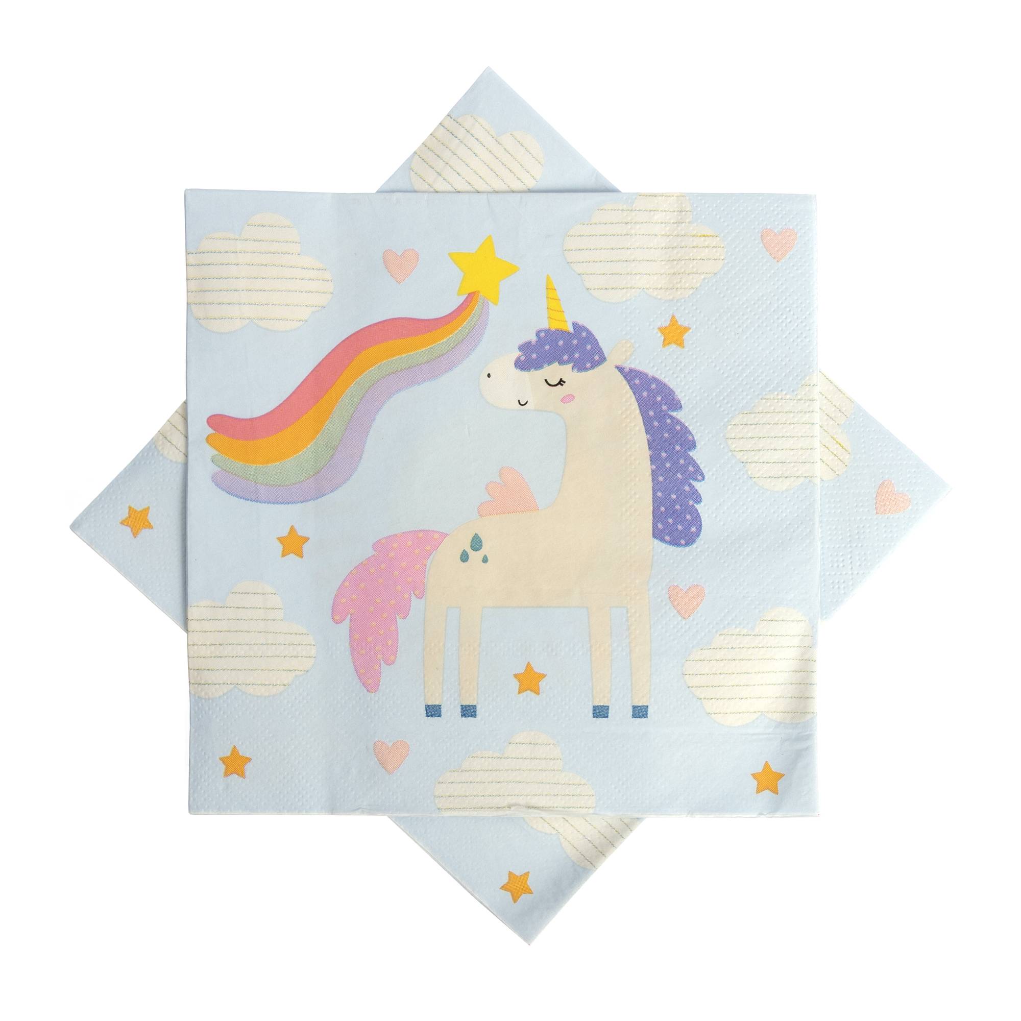 Unicorn Party Napkins 16 Pack