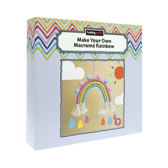 Make Your Own Macram&eacute; Rainbow Kit