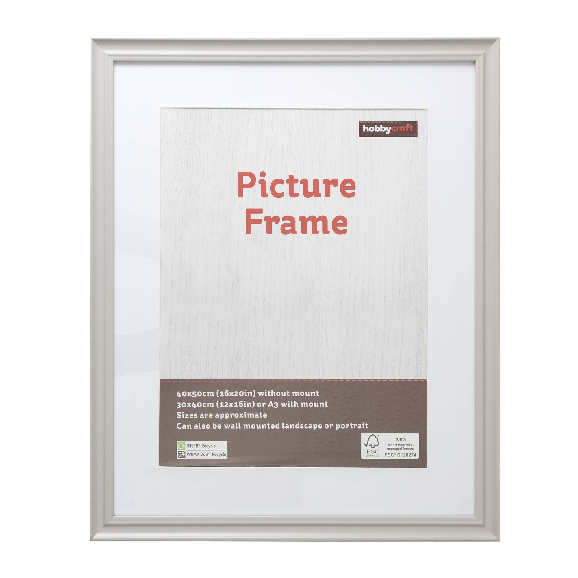 Vintage Grey Picture Frame A3