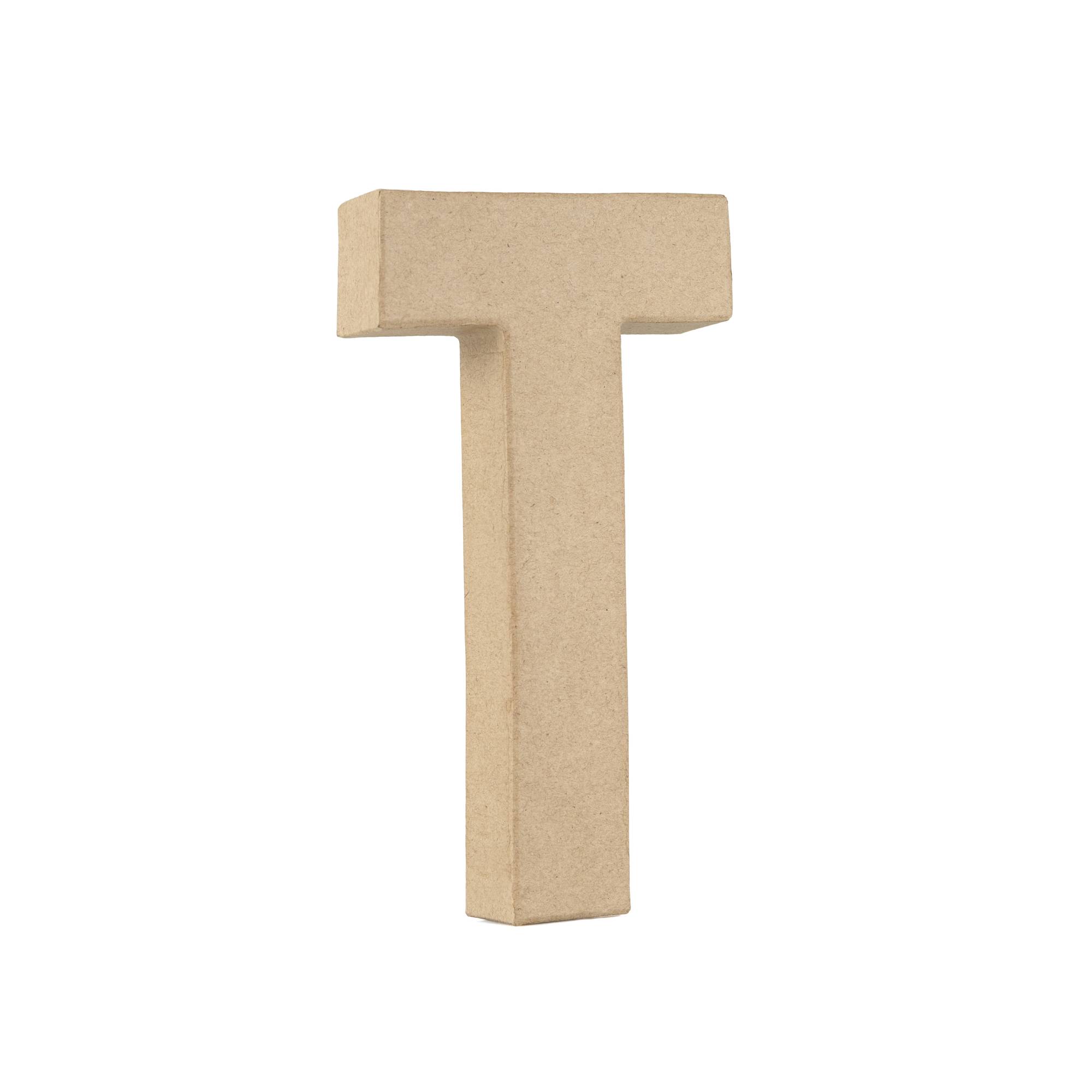 Mache Letter T 20cm