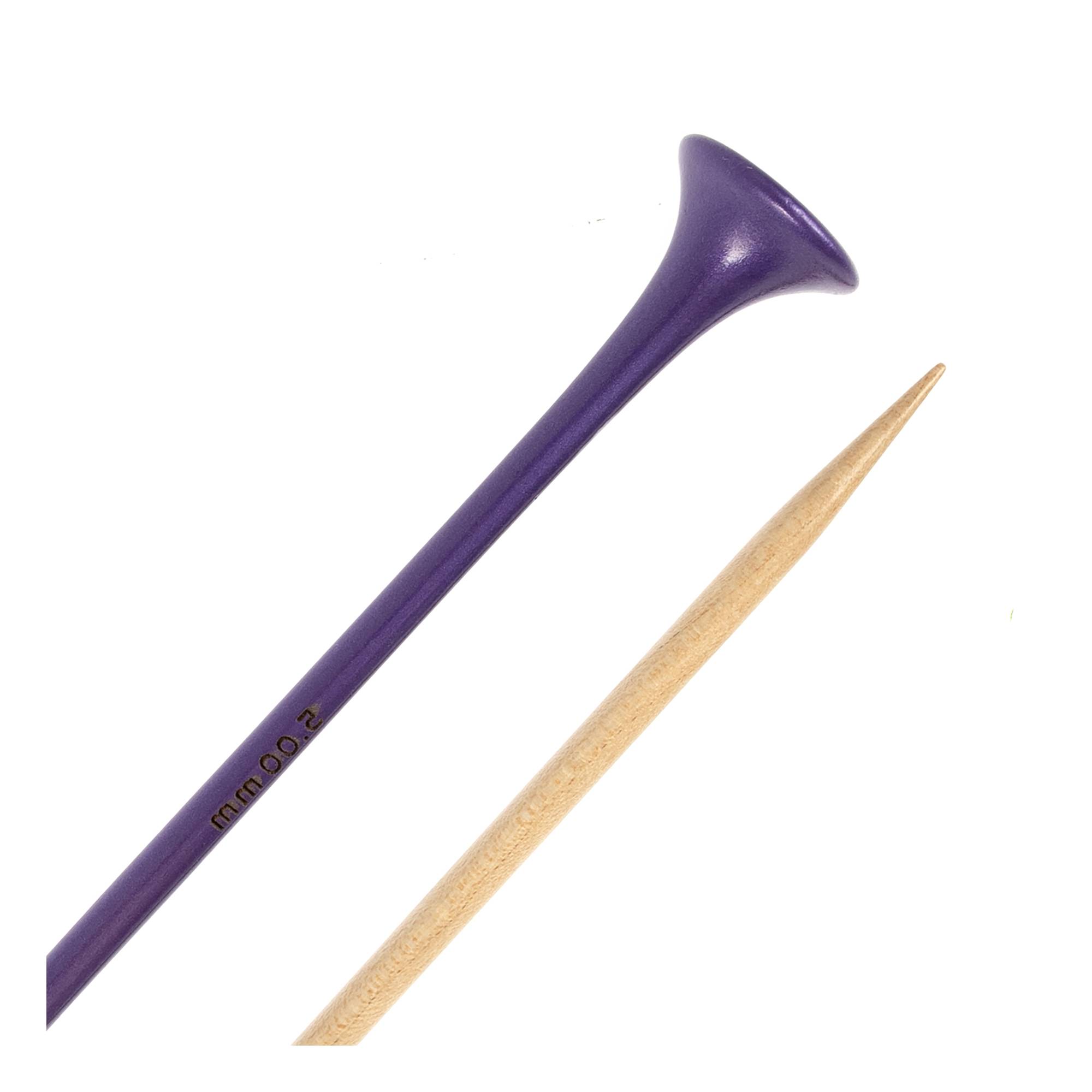 Knitcraft Wooden Knitting Needles 5mm x 35cm