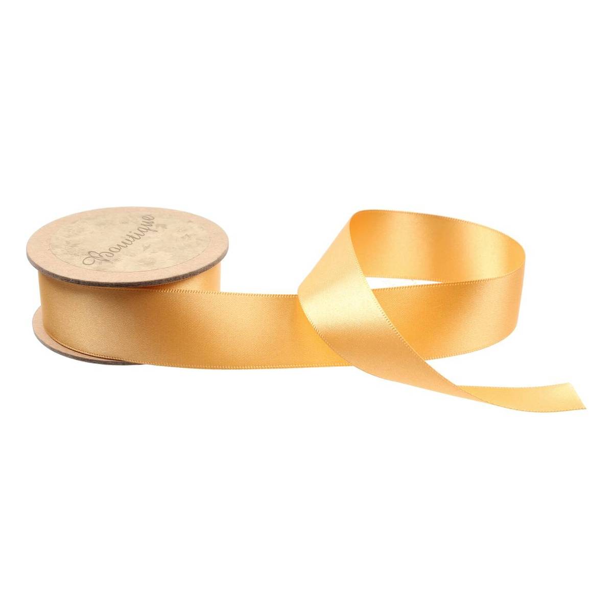 Gold Double-Faced Satin Ribbon 24mm x 5m