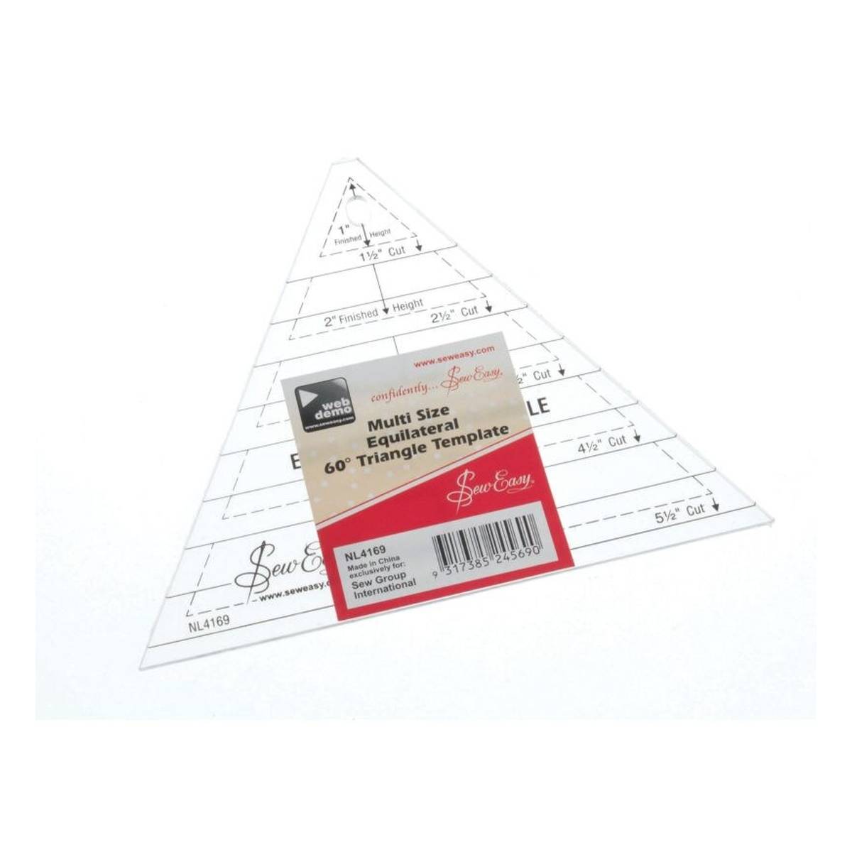 Sew Easy Equilateral Triangle Template