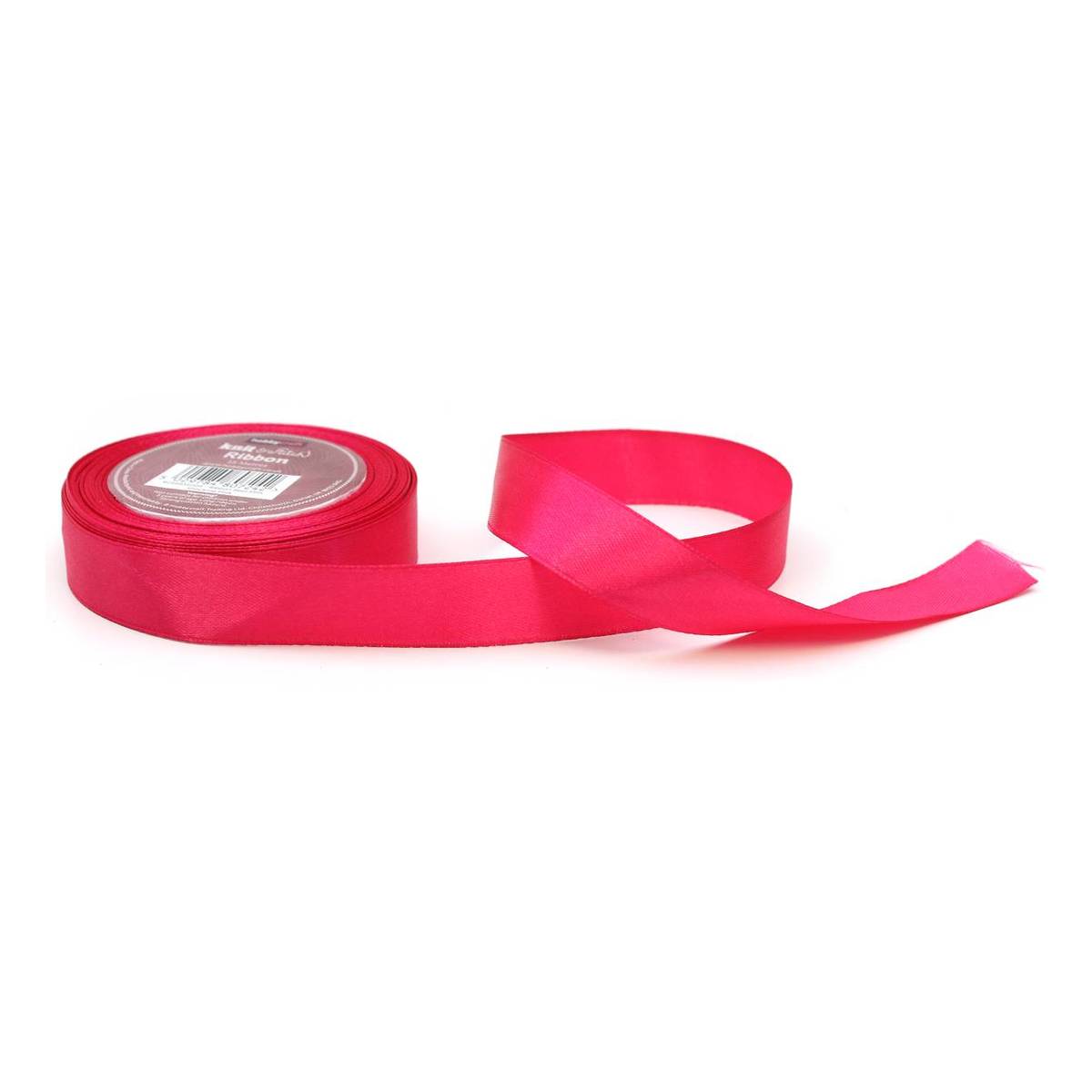 Shocking Pink Satin Ribbon 20 mm x 15 m