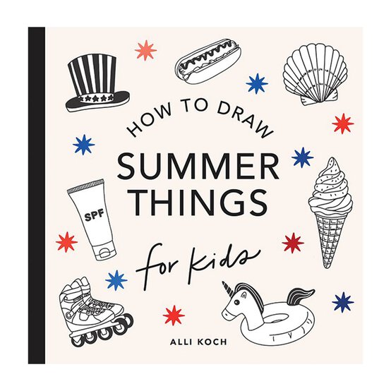 How to Draw Summer Things for Kids