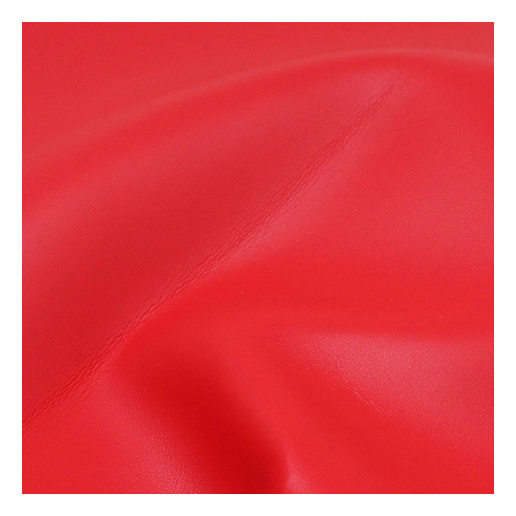 Red Leatherette Fabric by the Metre