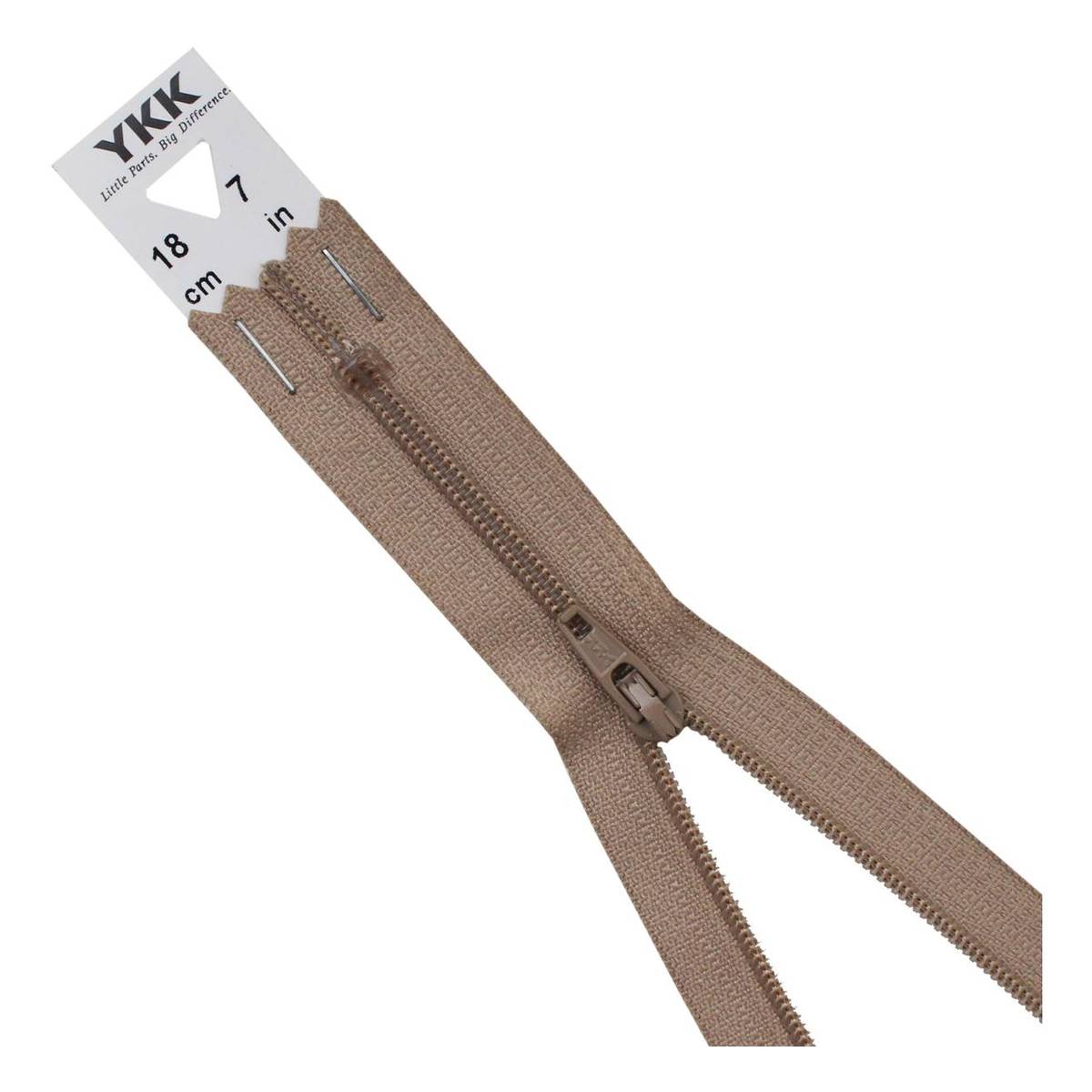 YKK Fawn Dress and Skirt Zip 18cm