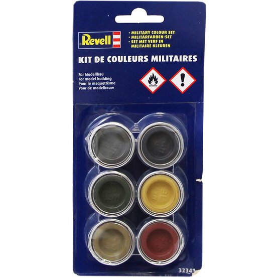 Revell Military Colour Set 2 Enamel Paints 14ml 6 Pack