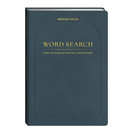 Faux Suede Word Search Book