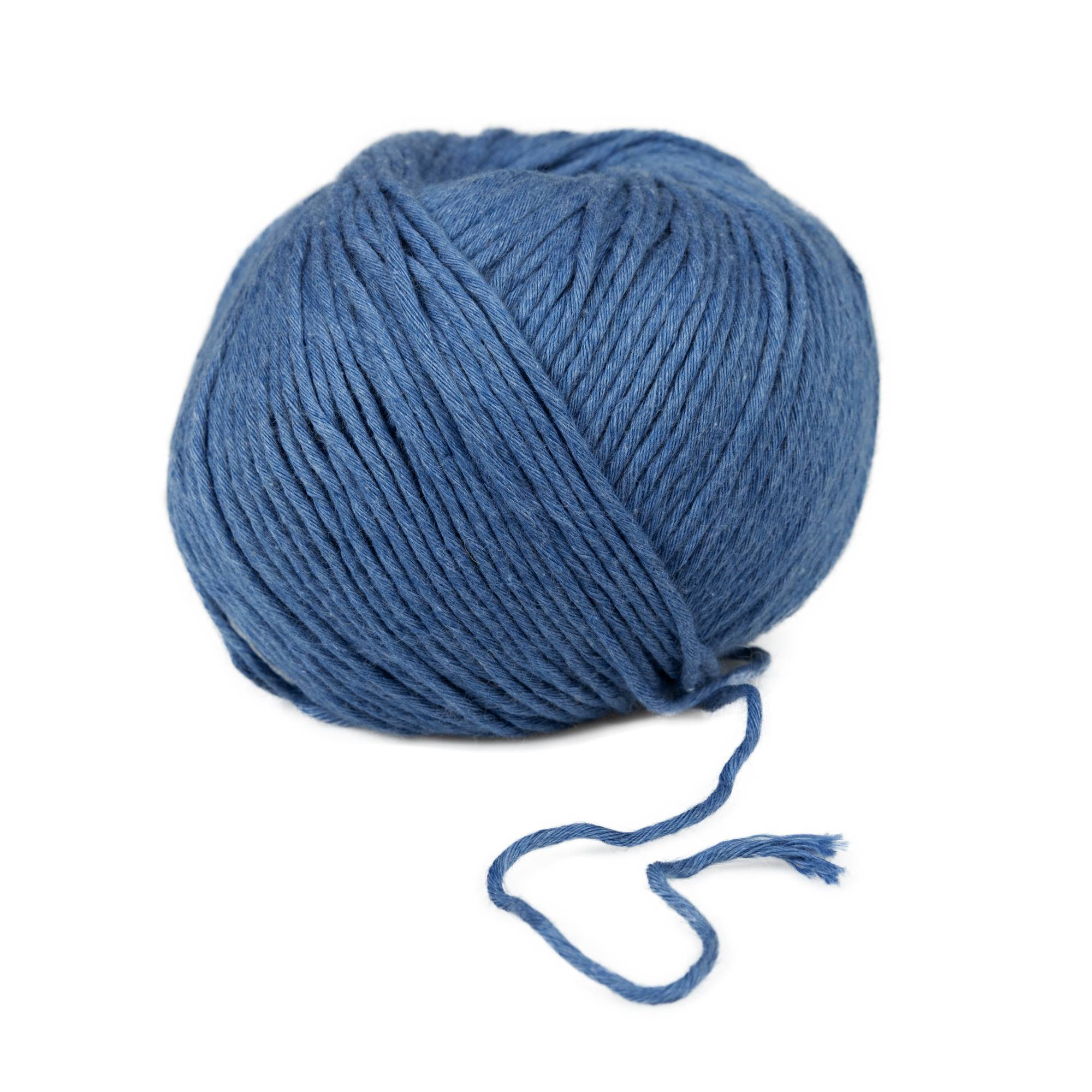 Wool and the Gang Cloudy Blue Shiny Happy Cotton 100g