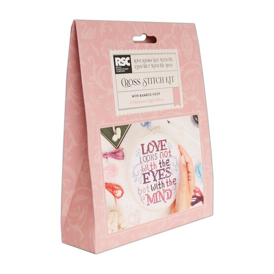 RSC Love with the Mind Cross Stitch Hoop Kit