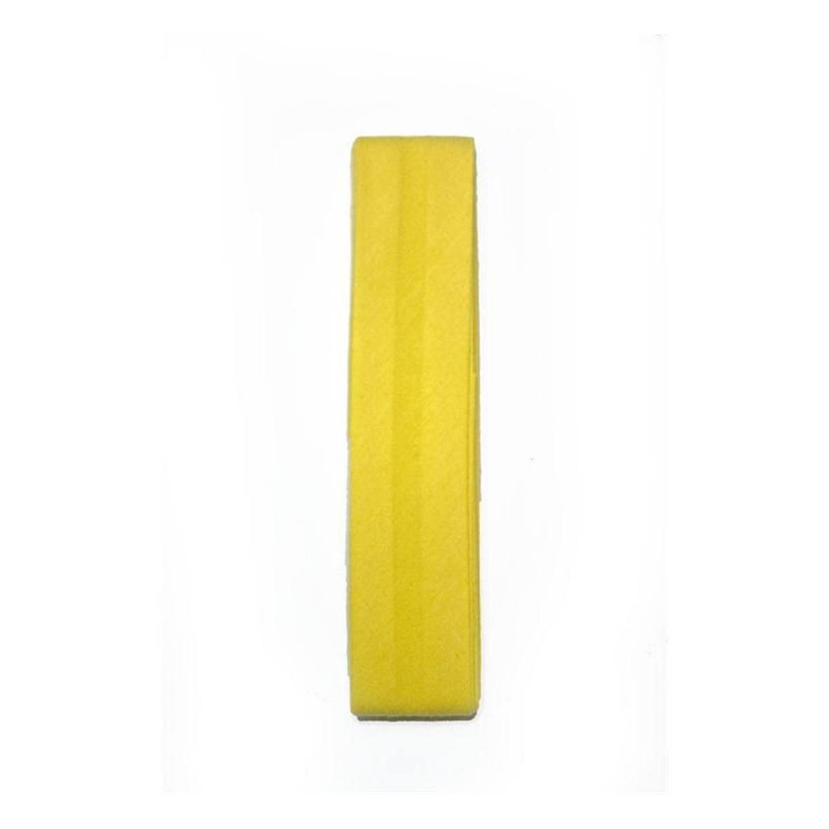 Canary Poly Cotton Bias Binding 25mm x 2.5m