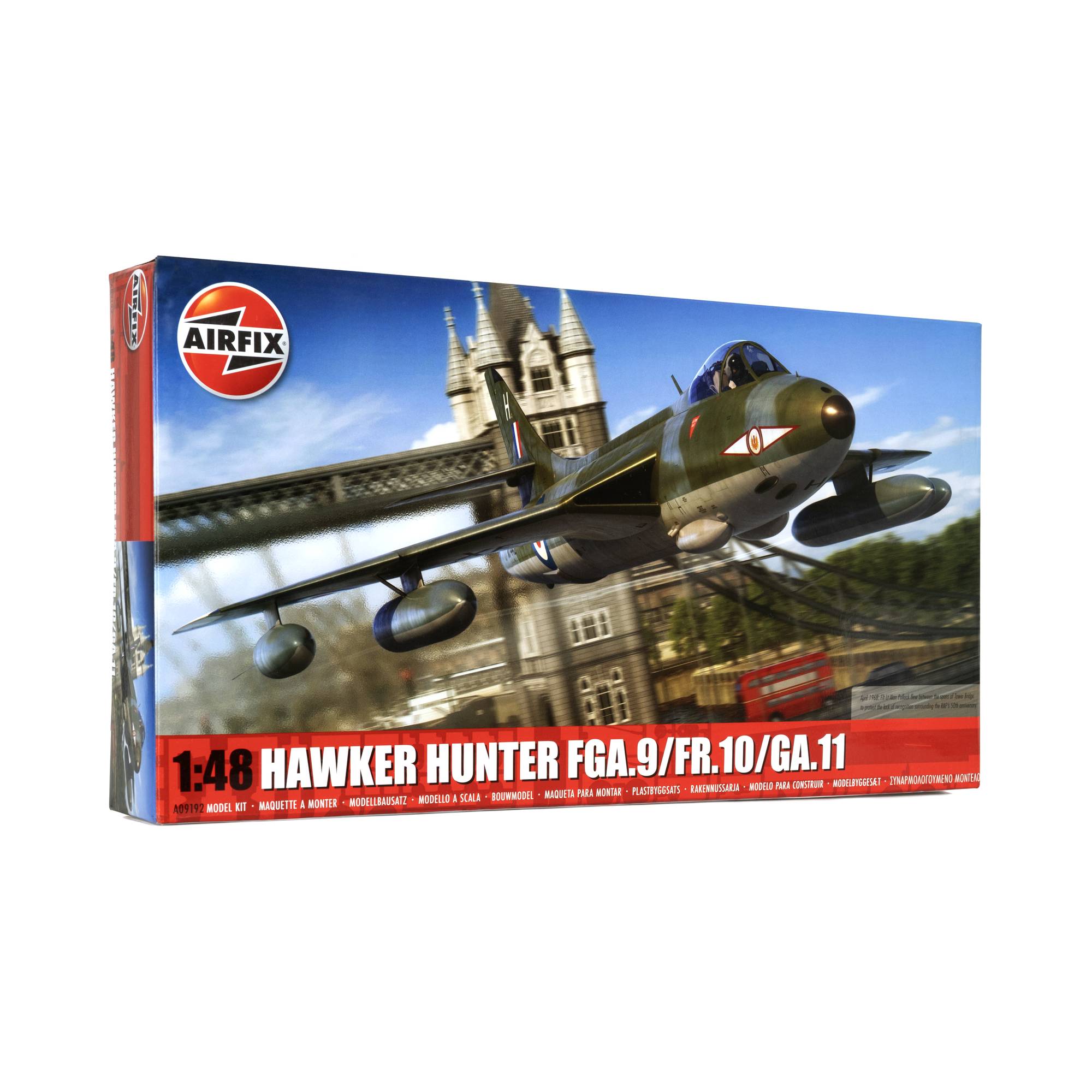 Airfix Hawker Hunter FGA.9/FR.10/GA.11 Model Kit 1:48