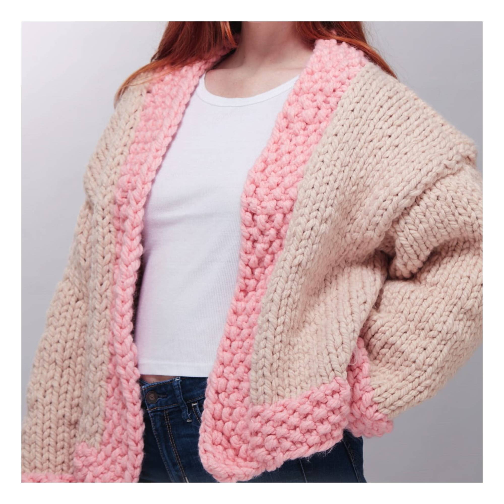 Knitcraft Oversized Cardigan Digital Pattern 0116