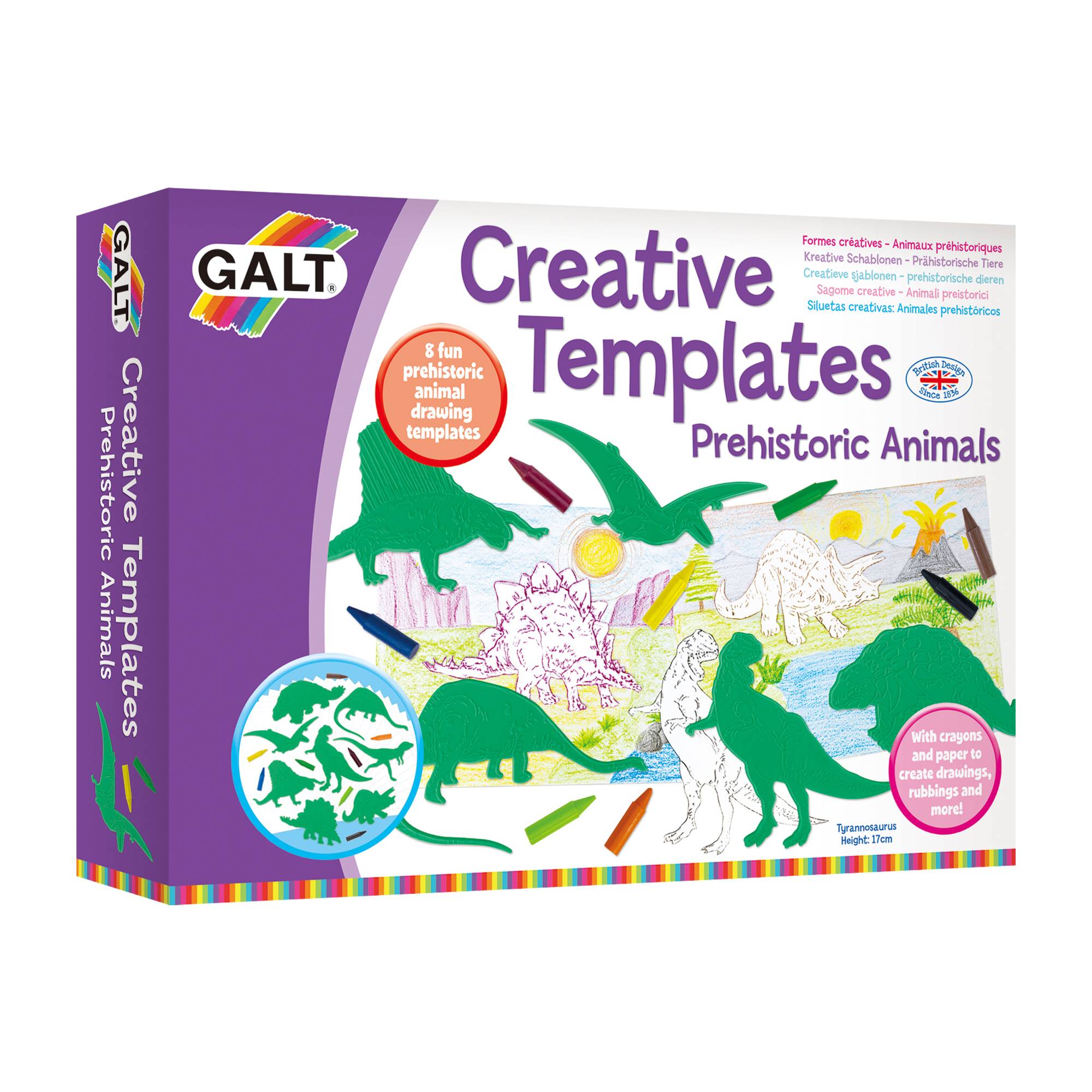 Galt Prehistoric Animal Creative Templates