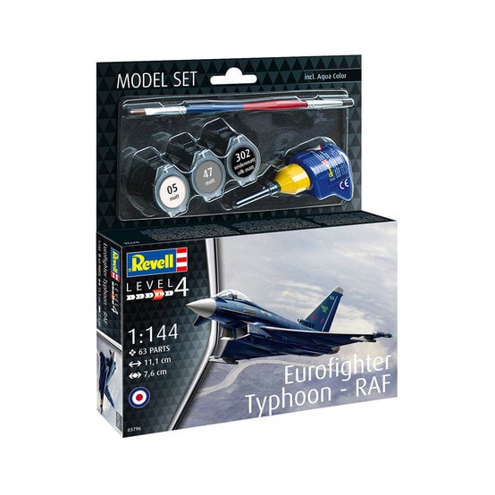 Revell Eurofighter Typhoon RAF Model Set 1:144