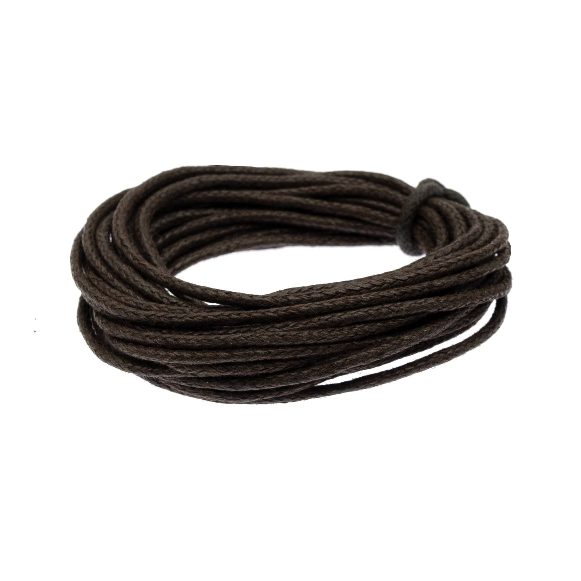Brown Cotton Cord 1.5mm x 3m