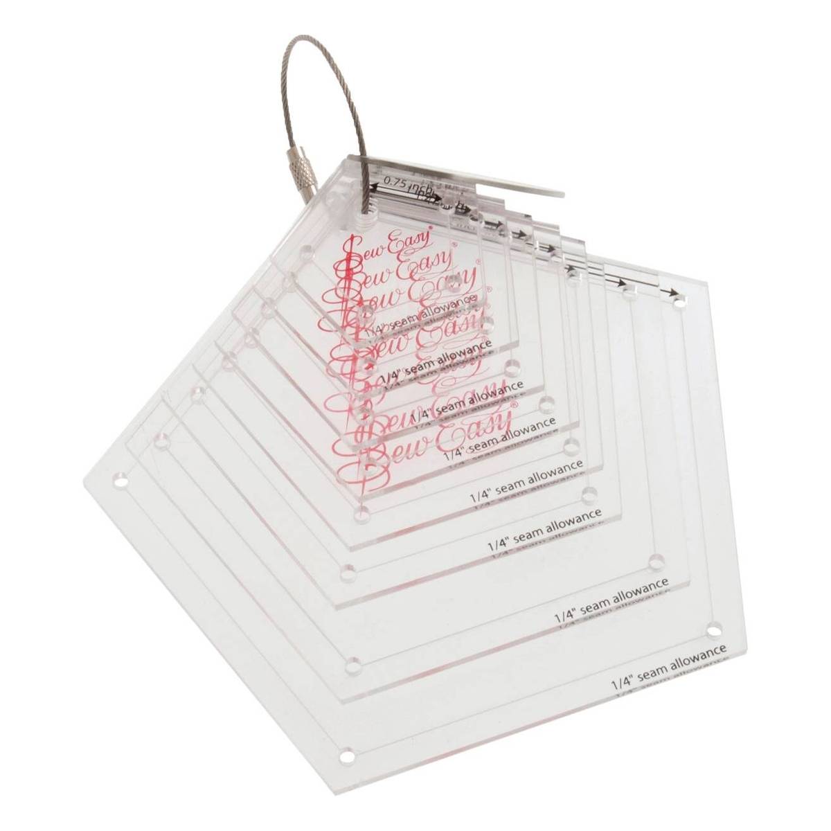Sew Easy Mini Pentagon Template Set