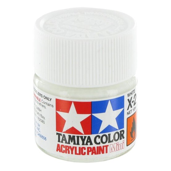 Tamiya Colour Acrylic Paint X-2 White 10ml