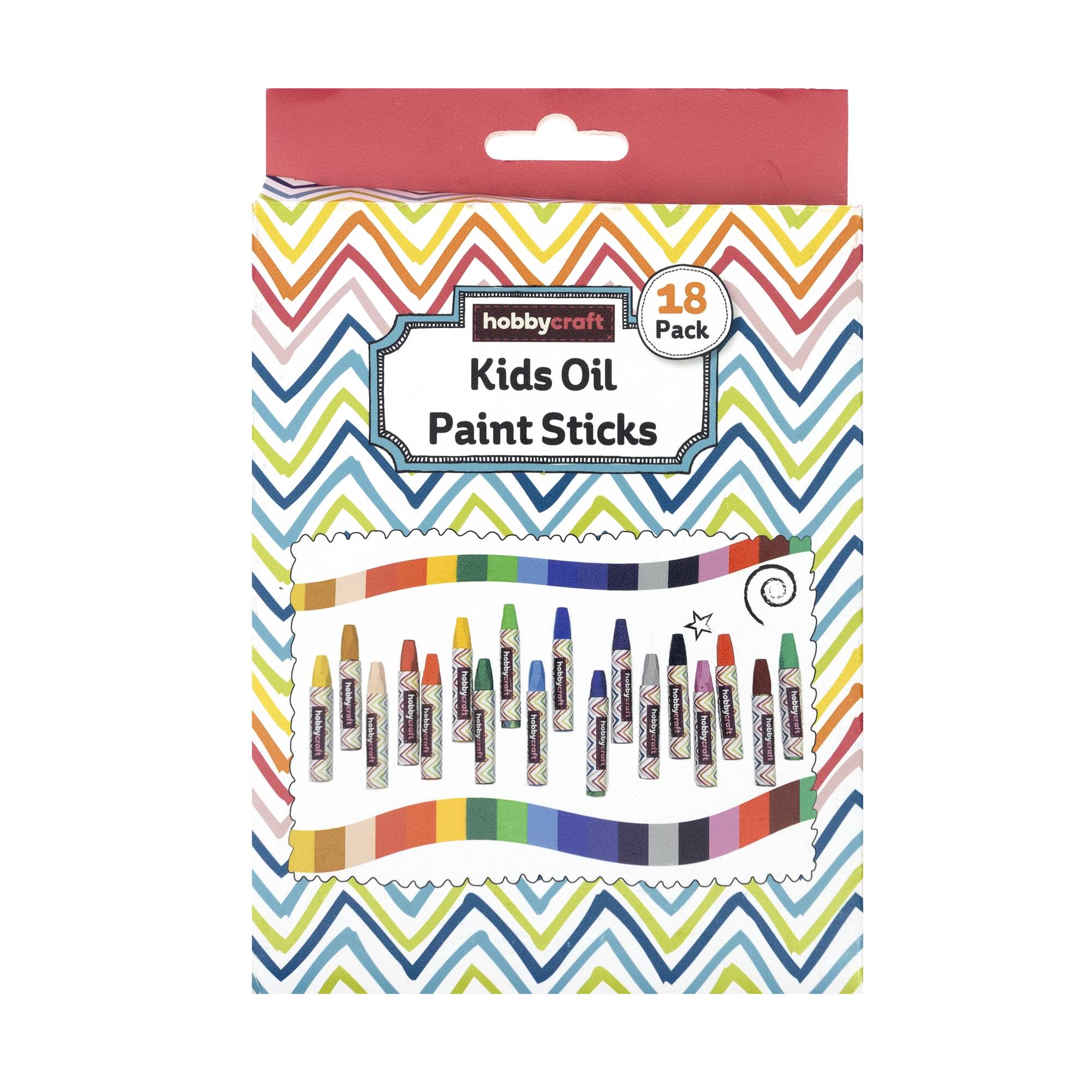 Oil Paint Sticks 18 Pack