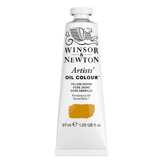 Winsor and Newton Artists Oil Colour Yellow Ochre 37ml