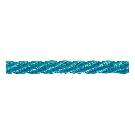 Berisfords Malibu Blue Barley Twist Rope by the Metre