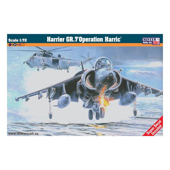 MisterCraft Harrier GR.7 Model Kit 1:72