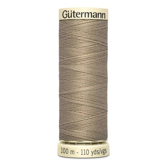 Gutermann Brown Sew All Thread 100m (263)