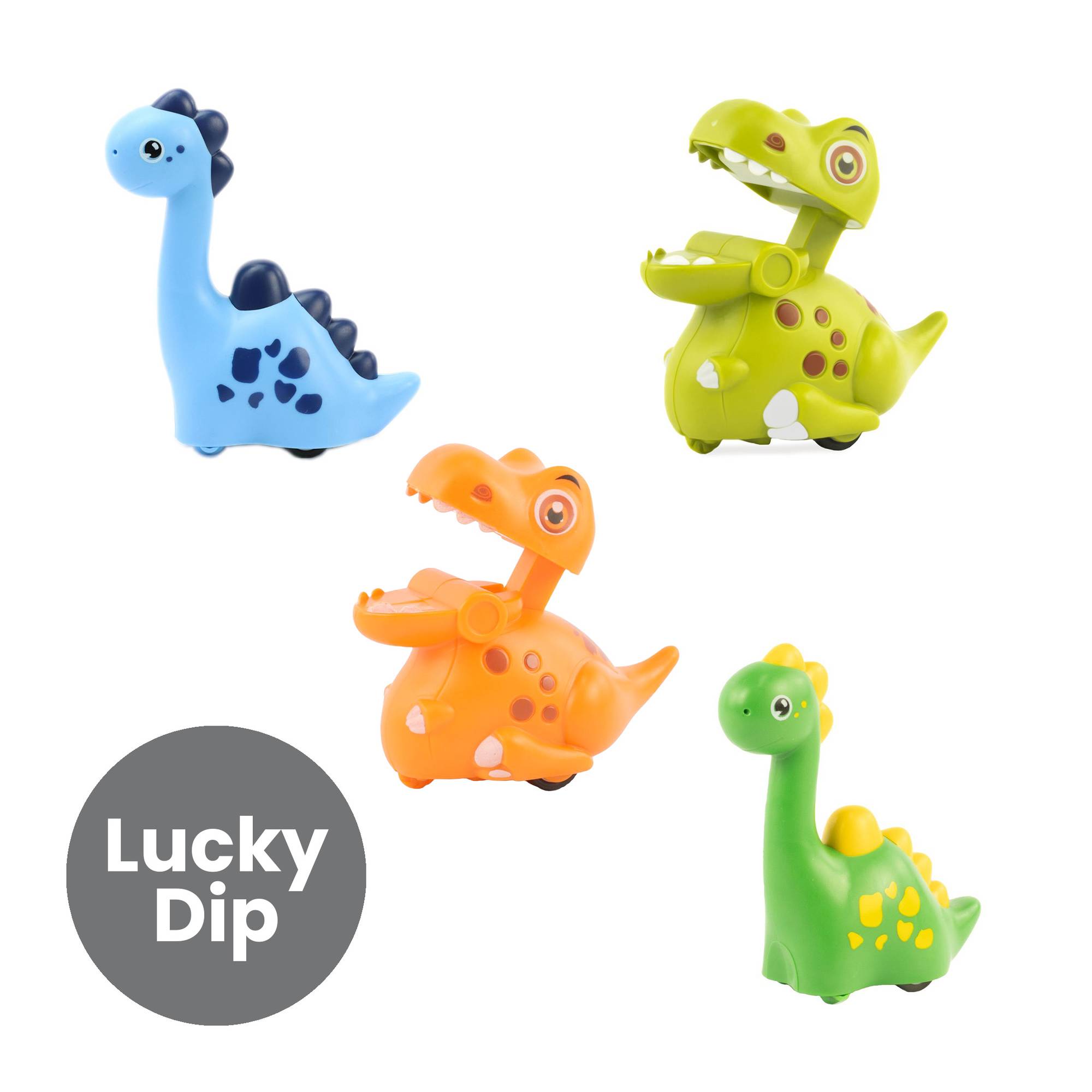 Assorted Push 'N' Go Dino