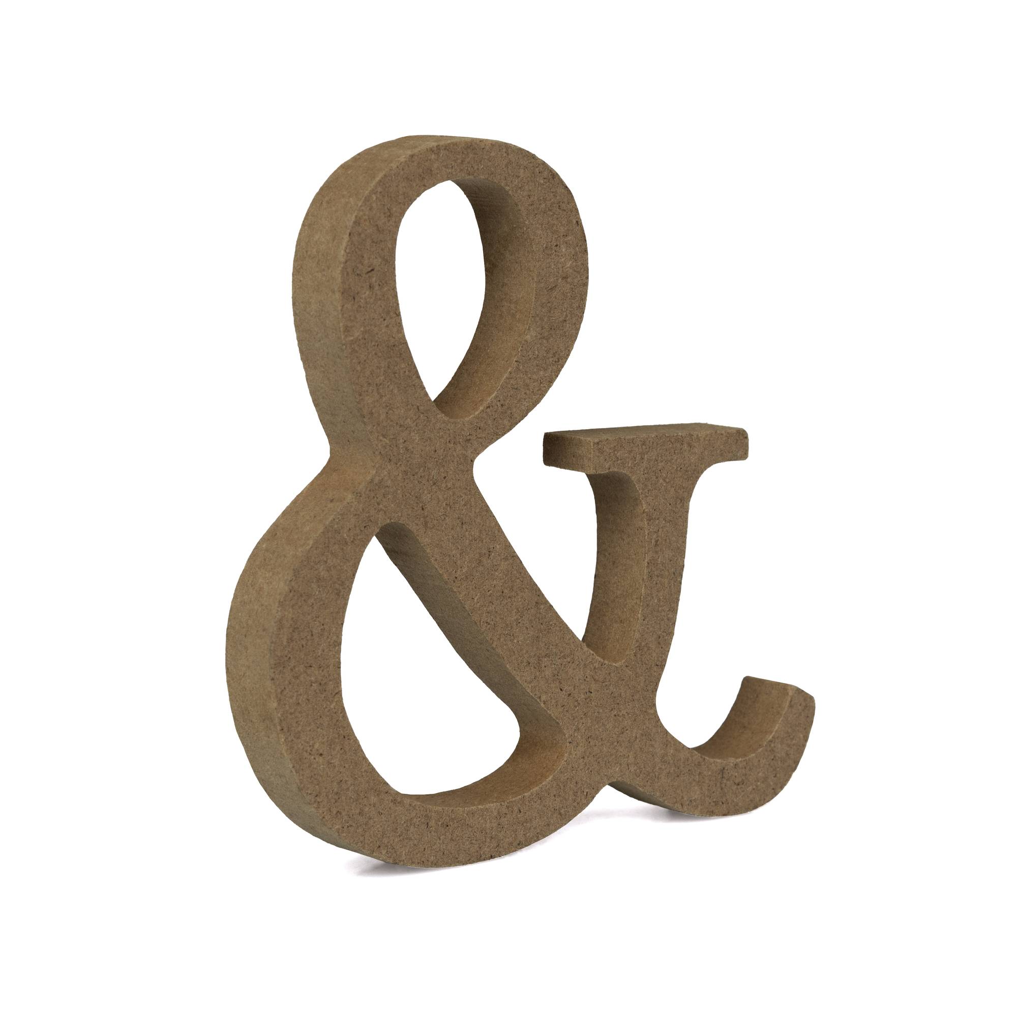 MDF Wooden Symbol & 8cm