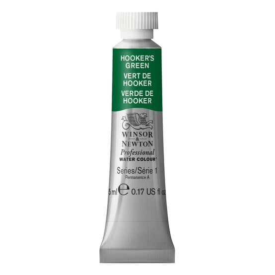 Winsor & Newton Hookers Green Professional Watercolour Tube 5ml