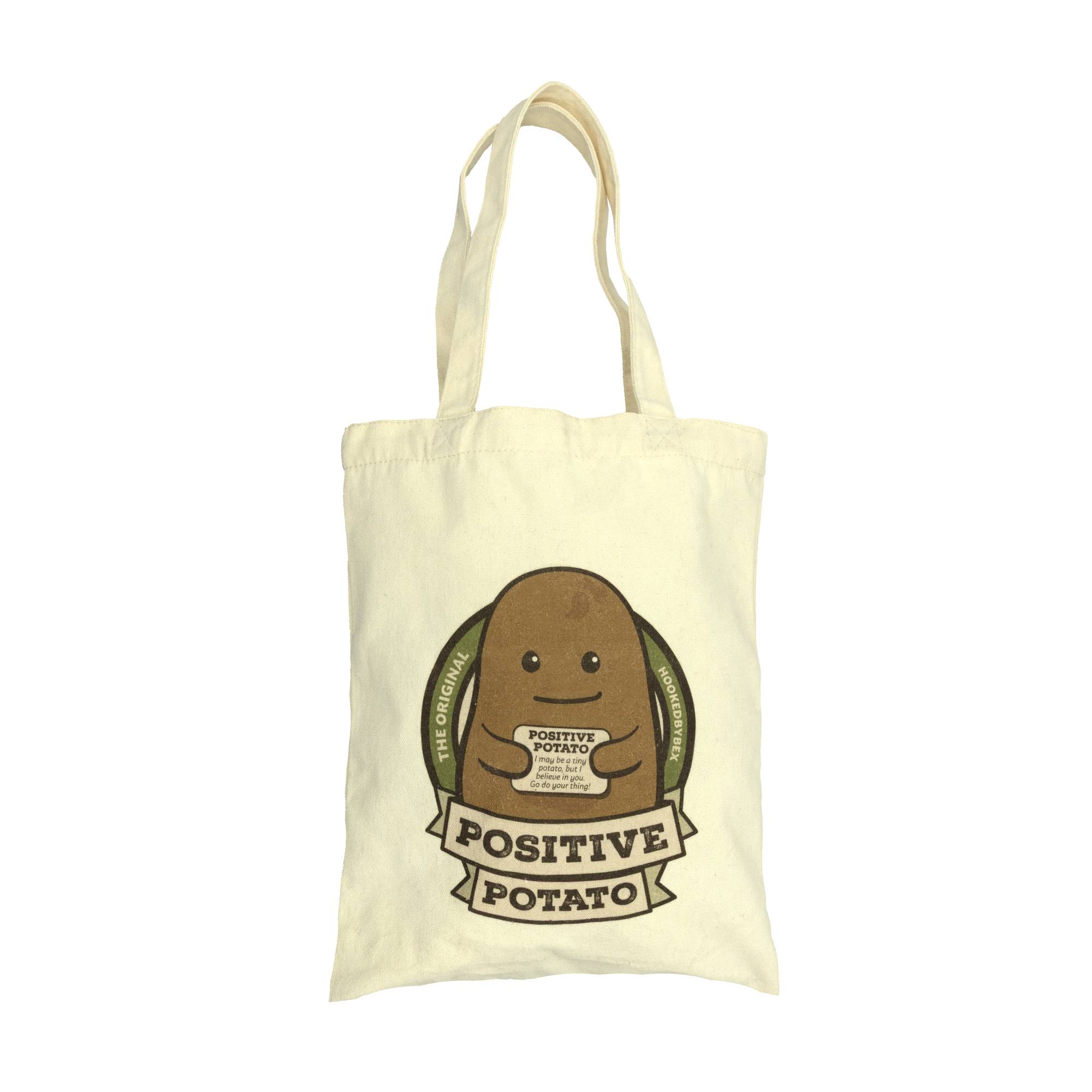 Small Positive Potato Tote Bag