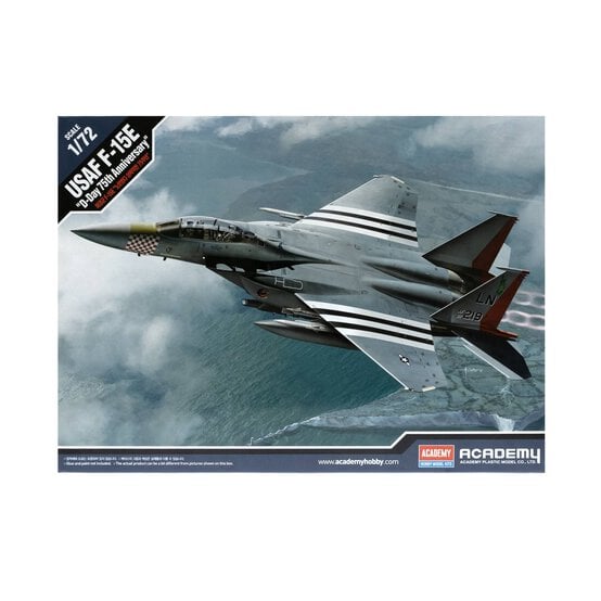 Academy USAF F-15E D-Day 75th Anniversary Model Kit 1:72