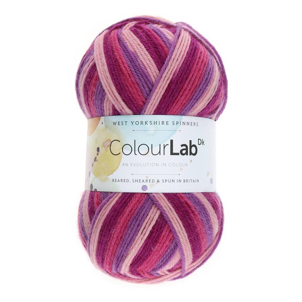 West Yorkshire Spinners Summer Pinks ColourLab DK Yarn 100g