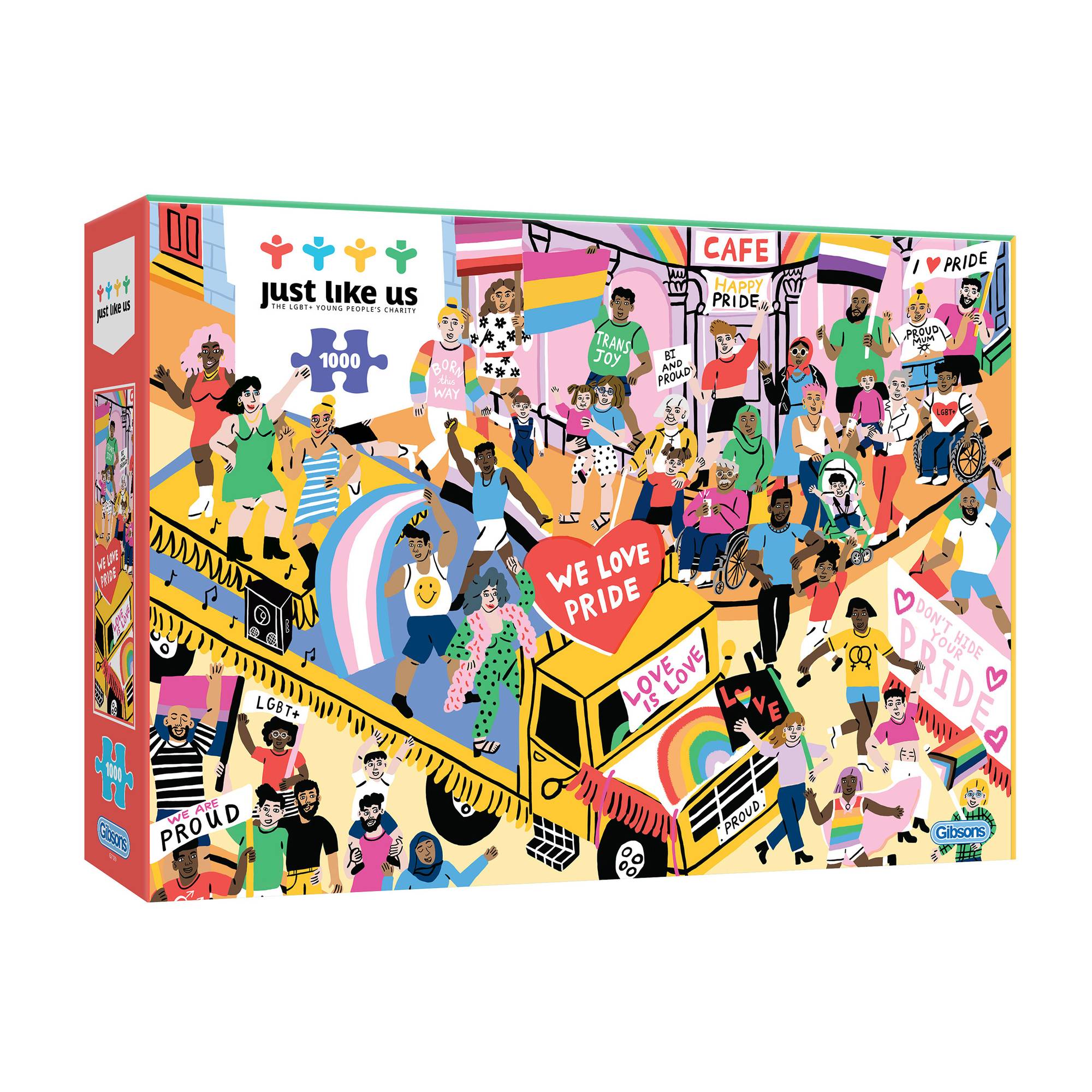 Gibsons Just Like Us Jigsaw Puzzle 1000 Pieces