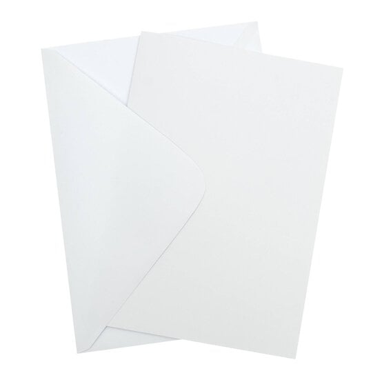 White Cards A4 4 Pack