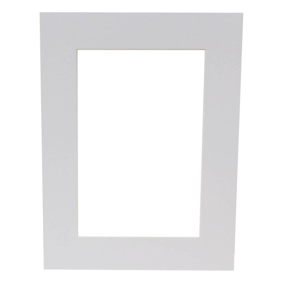 Iced White Single Aperture Mount A4