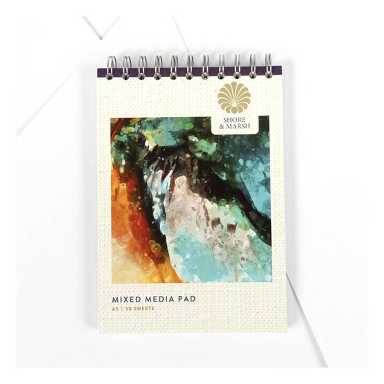 Shore & Marsh Mixed Media Pad A5 30 Sheets